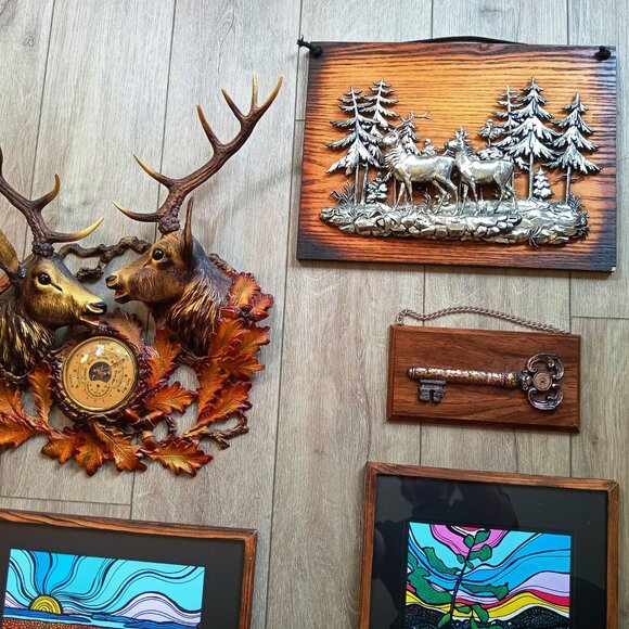 'Hunter's-cabin core' wall art - Picture 3 of 4